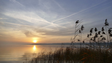 Картинка природа восходы закаты простор