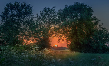 Картинка природа восходы закаты рассвет