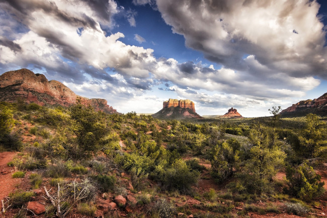 Обои картинки фото природа, горы, простор