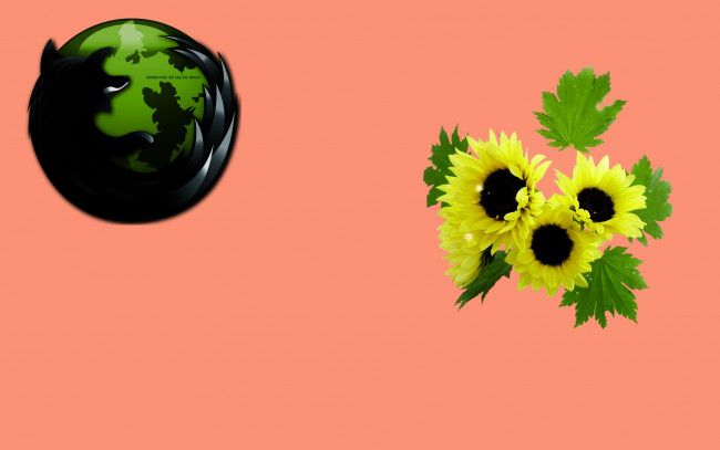 Обои картинки фото компьютеры, mozilla firefox, фон, логотип