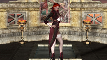 Картинка 3д+графика люди+ people девушка фон взгляд платье чулки