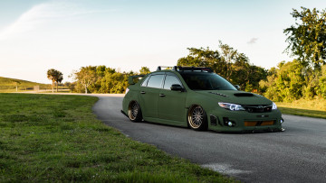 Картинка автомобили subaru impreza sti