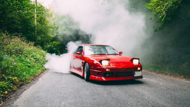 Обои картинки фото автомобили, nissan, datsun, 180sx