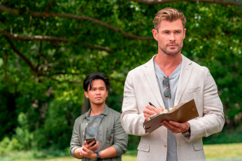 Картинка spiderhead+||+2022 кино+фильмы -unknown+ другое spiderhead фантастика драма сhris hemsworth mark paguio