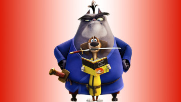 обоя paws of fury,  the legend of hank || 2022, мультфильмы,  the legend of hank, author, oreskis, семейный, paws, of, fury, the, legend, hank, постер