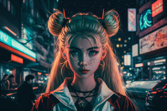 Картинка sailor+moon аниме нейросети графика нейроарт ai art нейронные сети рисунки нейро искусство