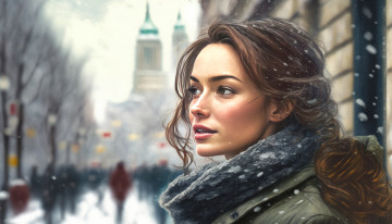 Картинка рисованное люди нейросети графика нейроарт ai art нейронные сети