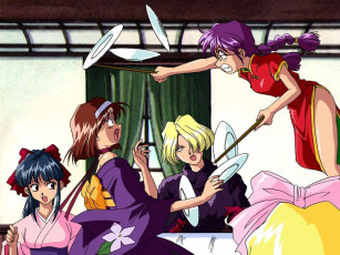 Картинка аниме sakura wars