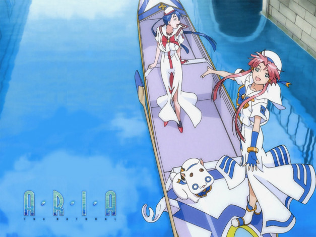 Обои картинки фото аниме, aria