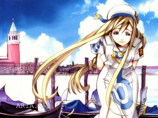 Обои картинки фото аниме, aria