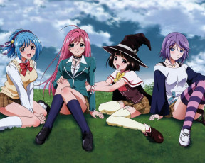 Картинка аниме rosario vampire
