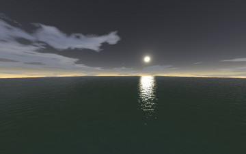 Картинка 3д графика sea undersea море