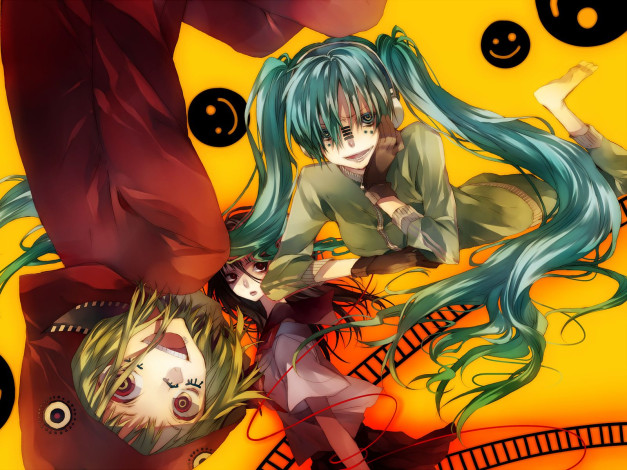 Обои картинки фото аниме, vocaloid