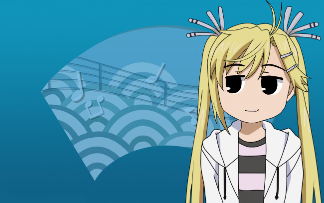 Обои картинки фото аниме, mayoi, neko, overrun