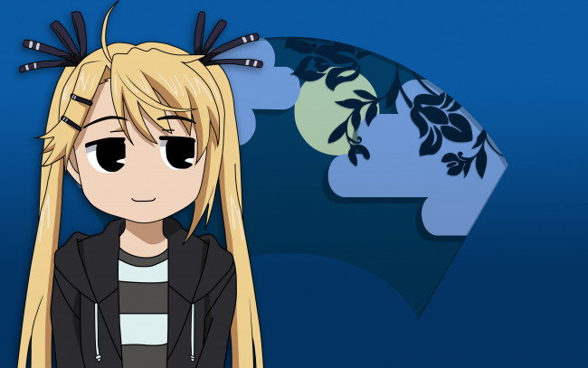 Обои картинки фото аниме, mayoi, neko, overrun