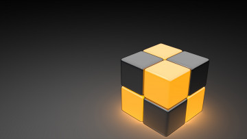 Картинка 3д графика modeling моделирование кубик