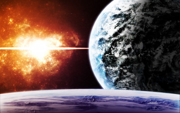 Картинка космос арт планеты