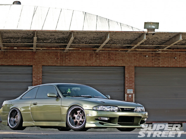 Обои картинки фото 1995, nissan, 240sx, автомобили, datsun