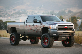 Картинка автомобили custom pick up sema