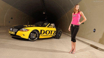 Картинка автомобили авто девушками bmw