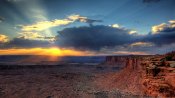 Картинка grandview point canyonlands природа горы большой каньон