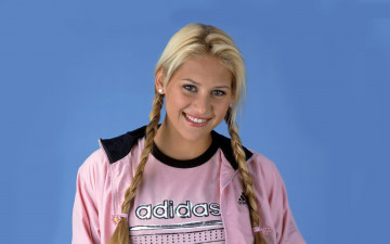 Картинка Анна+Курникова anna kournikova девушки   косички