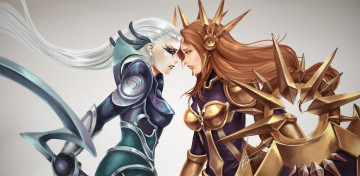 Картинка видео игры league of legends девушки