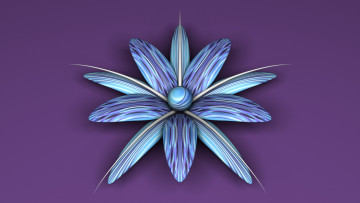 Картинка 3д графика flowers цветы лепестки фон