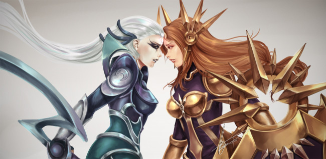 Обои картинки фото видео, игры, league, of, legends, девушки