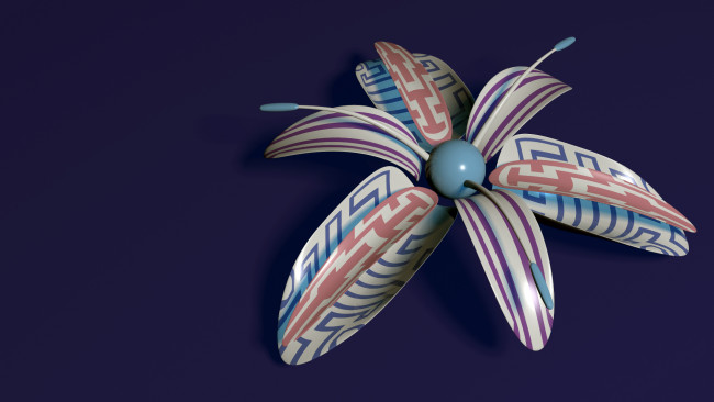 Обои картинки фото 3д, графика, flowers, цветы, лепестки, фон