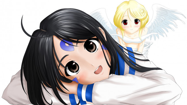 Обои картинки фото аниме, ah, my, goddess, Японская, манга, художник, , kосуке, фудзисима