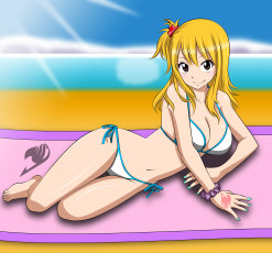 Картинка векторная+графика девушки пляж песок взгляд девушка