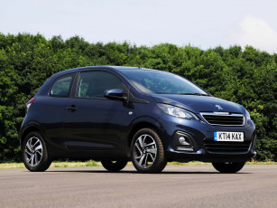 Картинка автомобили peugeot 108 uk-spec 3-door 2014г