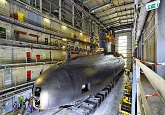 Картинка `walrus` корабли подводные+лодки док субмарина