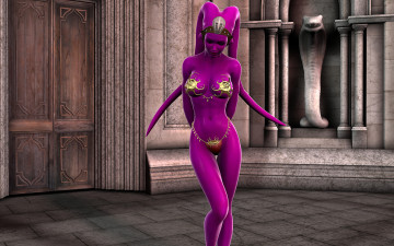 Картинка 3д+графика существа+ creatures халк