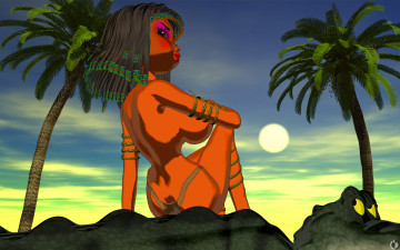 Картинка рисованные люди крокодил взгляд девушка