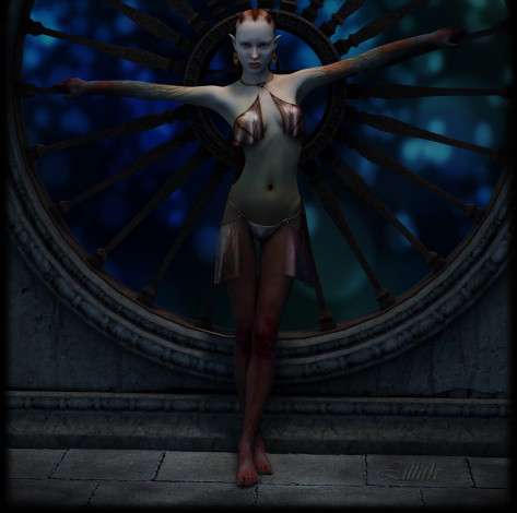 Обои картинки фото 3д графика, эльфы , elves, взгляд, эльфийка