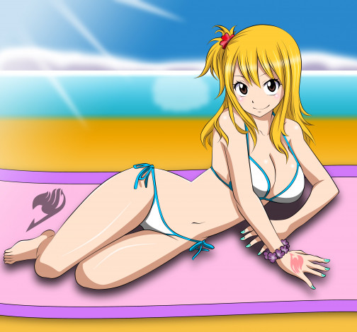 Обои картинки фото векторная графика, девушки, пляж, песок, взгляд, девушка