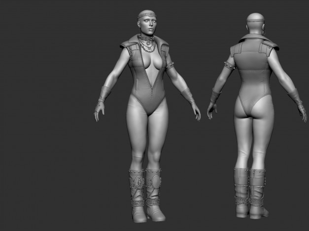 Обои картинки фото 3д графика, _science fiction, взгляд, девушка, фон