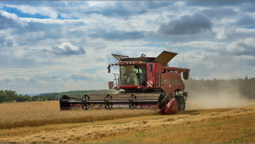 Картинка техника комбайны жатва