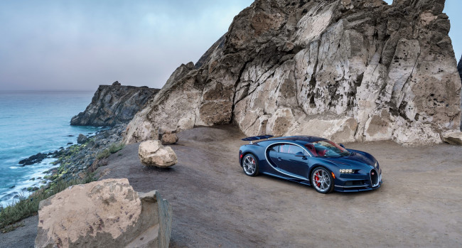 Обои картинки фото автомобили, bugatti, america, chiron, north, 2016г