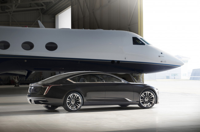 Обои картинки фото автомобили, cadillac, 2016г, concept, escala