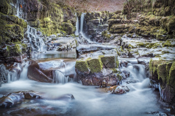 Картинка природа водопады простор