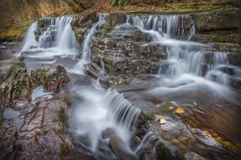 Картинка природа водопады простор