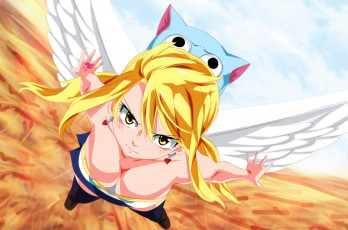 Картинка аниме fairy+tail хвост феи