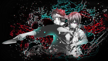 Картинка аниме shokugeki+no+soma двое