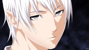 Картинка аниме shokugeki+no+soma взгляд парень