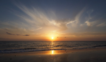 Картинка природа восходы закаты простор