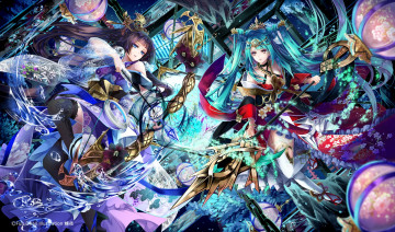 Картинка аниме магия +колдовство +halloween tyouya