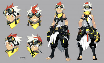 Картинка аниме животные +существа blockun